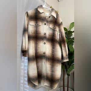 Aritzia Ganna Shirt Jacket (long)